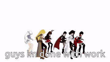 Rwby Team Rwby GIF