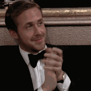 Ryan Gosling Clap Gif - Find & Share On Giphy GIF