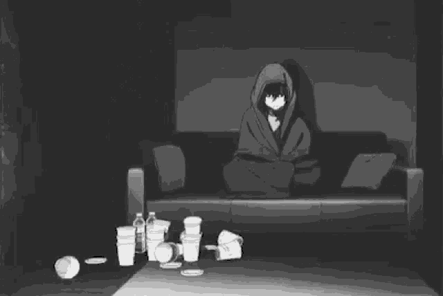 Sad Anime GIF