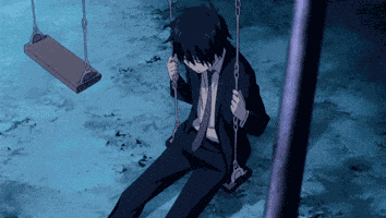 Sad Boy Anime Kiss GIF