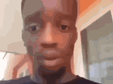 Sad Face GIF