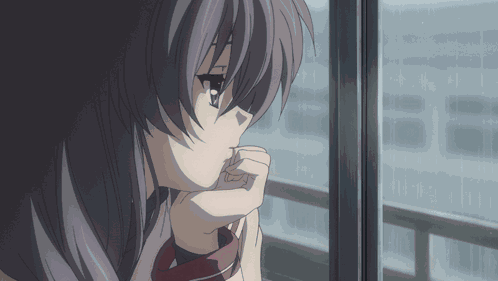 Sad Rain GIF