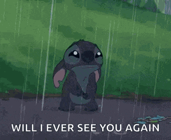 Sad Stitch Lilo And Stitch GIF
