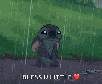 Sad Stitch Lilo And Stitch GIF