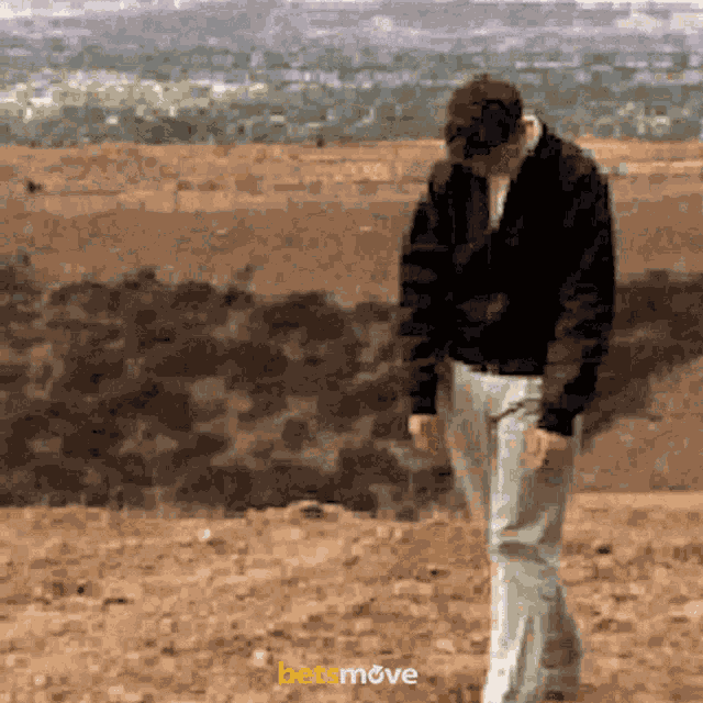 Sad Walk GIF