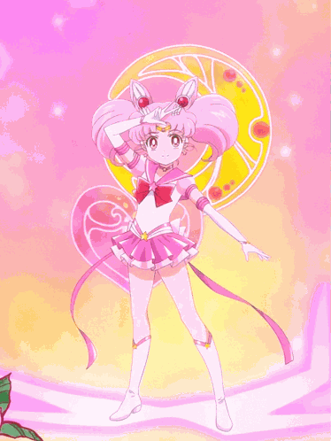 Sailor Moon Sailor Chibi Moon GIF