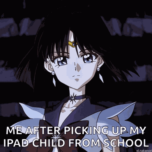 Sailor Moon Sailor Saturn GIF