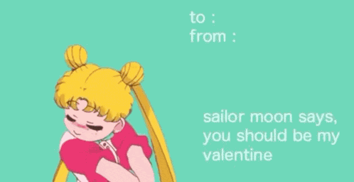 Sailor Moon Valentines GIF