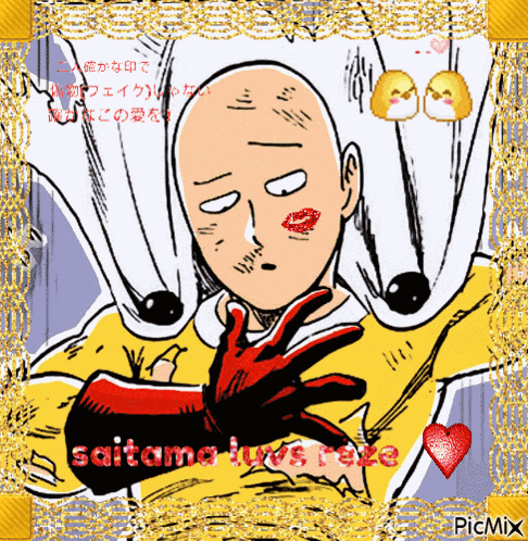 Saitama One Punch Man Jinxeadito GIF