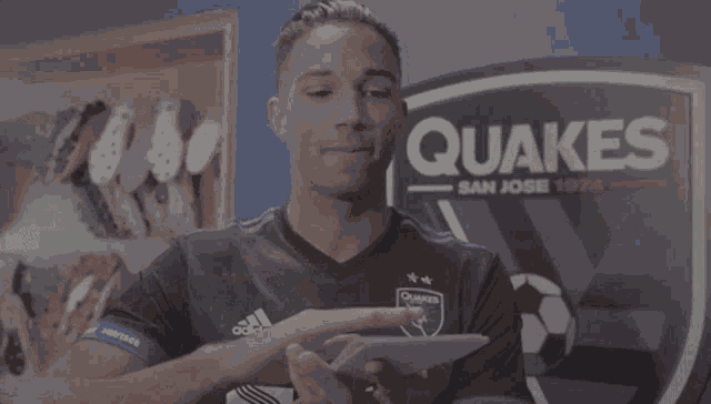 San Jose Earthquakes Danny Hoesen GIF