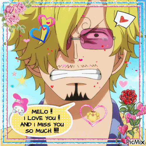 Sanji Sanji And Melo GIF