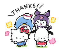 Sanrio Thanks Sticker