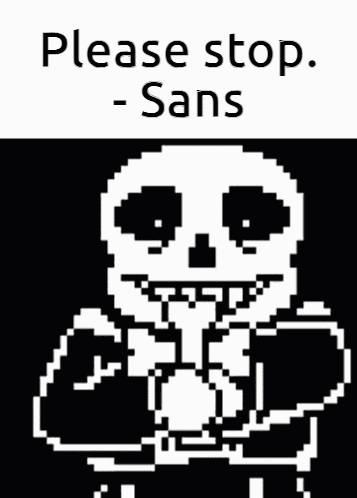 Sans Undertale GIF