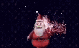 Santa Claus 3d Animation GIF