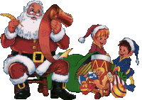 Santa Claus Gifts Sticker