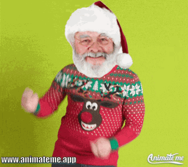 Santa Claus Merry Christmas GIF
