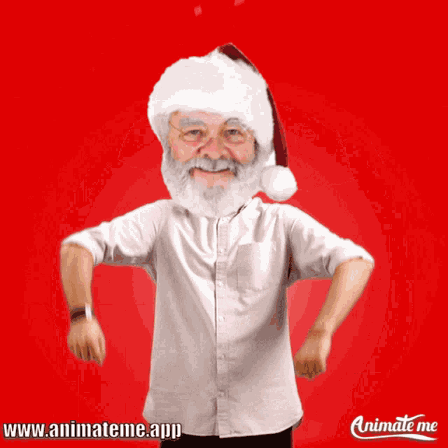 Santa Claus Merry Christmas GIF