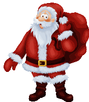 Santa Santa Claus Sticker