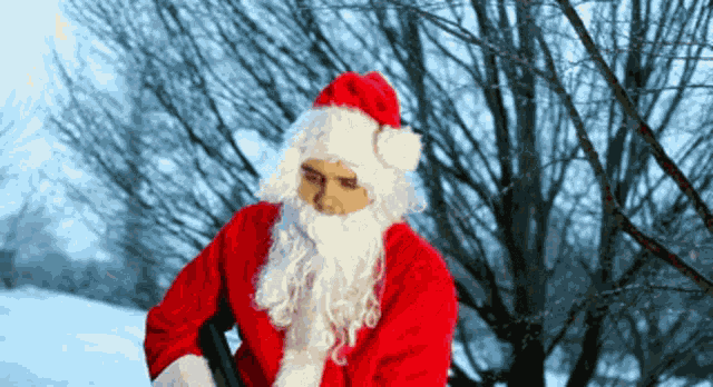 Santas Coming Santa Is Coming GIF