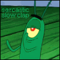 Sarcasm Slow Clap GIF