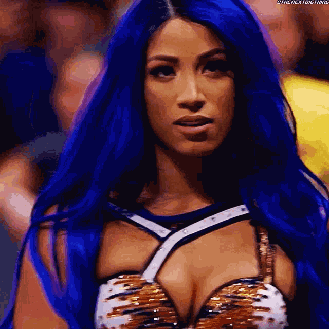 Sasha Banks Beautiful GIF