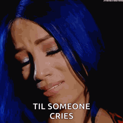 Sasha Banks Cry GIF