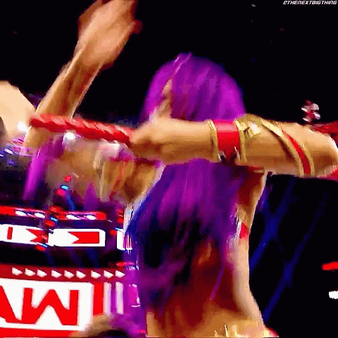 Sasha Banks Meteora GIF