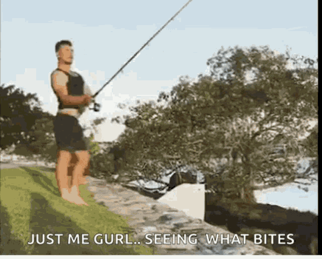 Sassy Fishing GIF
