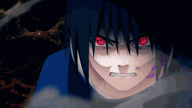 Sasuke Curse Mark GIF