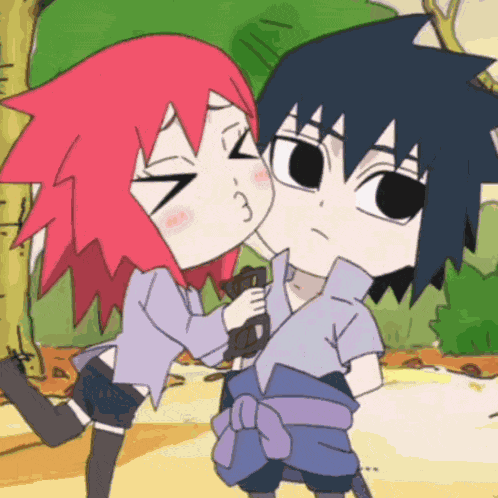 Sasuke Karin GIF