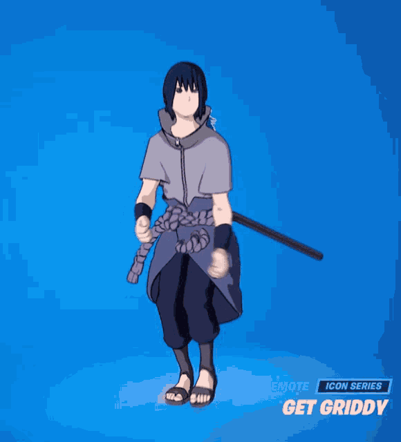 Sasuke Uchiha Fortnite GIF