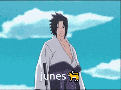 Sasuke Uchiha Junes GIF