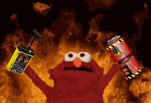 Satisfactory Elmo GIF