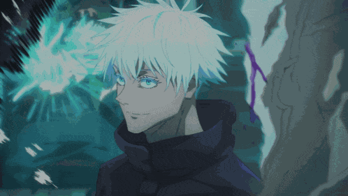 Satoru Gojo Hanami GIF