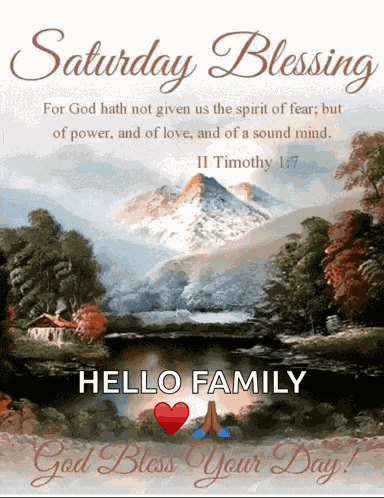 Saturday Blessings GIF