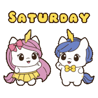 Saturday Happy Saturday Sticker