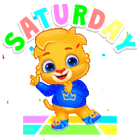 Saturday Saturday Morning Sticker
