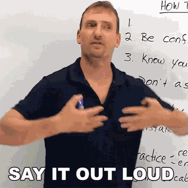 Say It Out Loud Learn English With Adam GIF