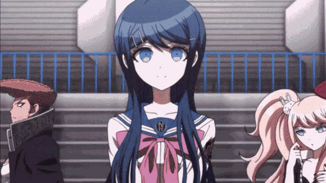 Sayaka Maizono Ultimate Pop Sensation GIF