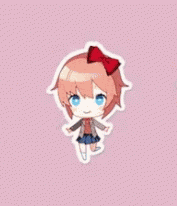 Sayori Chibi Joe Rigney GIF