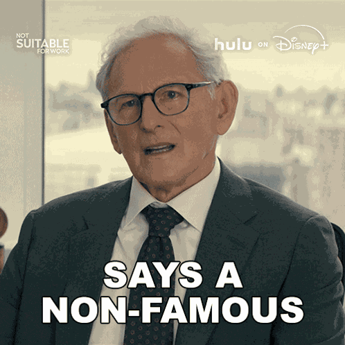 Says A Non-famous Loser Wes Dryden GIF