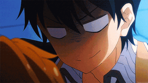 Scary Anime Guy Pinch Cheeks Scary Anime Guy GIF