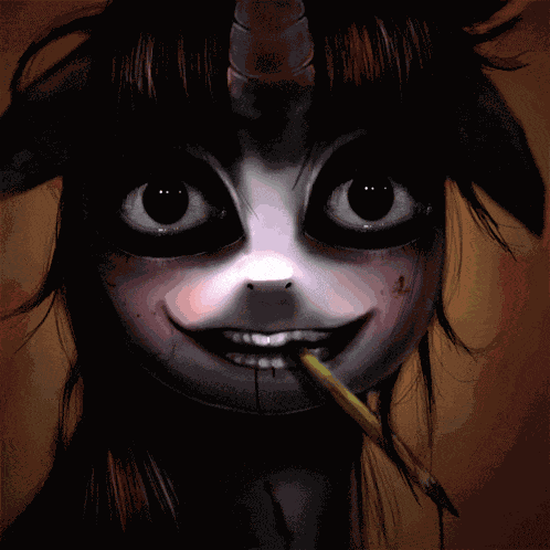 Scary Twilight Sparkle GIF
