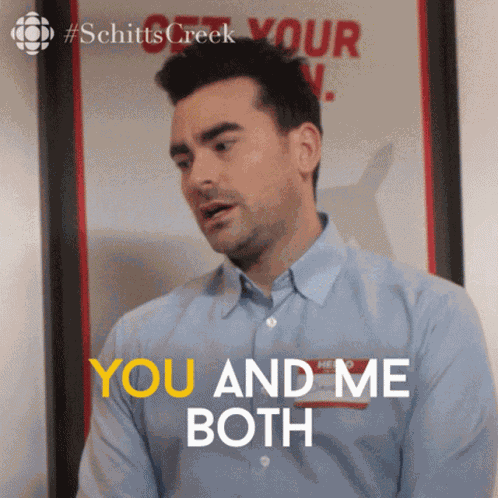 Schitts Creek Me Too GIF