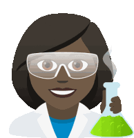 Scientist Joypixels Sticker