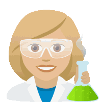 Scientist Joypixels Sticker