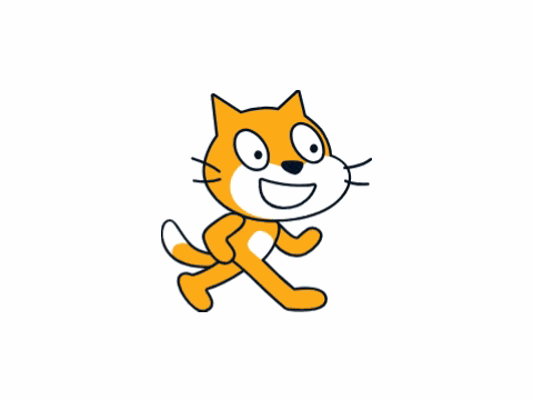 Scratch Cat GIF
