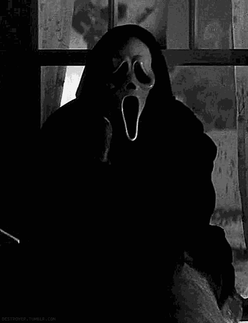 Scream Movie Ghost Face GIF