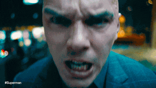 Screaming Lex Luthor GIF