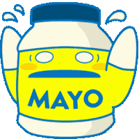 Screaming Mayo Sticker